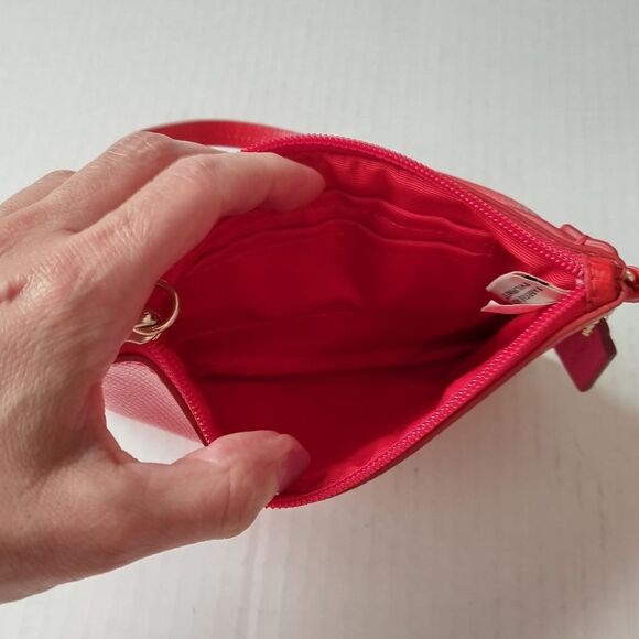 NWOT Coach Color Block Small Wristlet - Picture 5 of 7